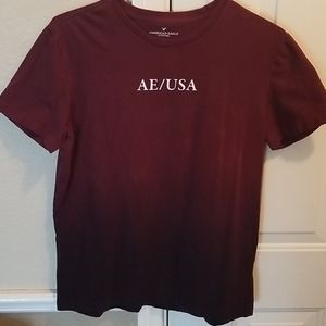 American Eagle logo t shirt